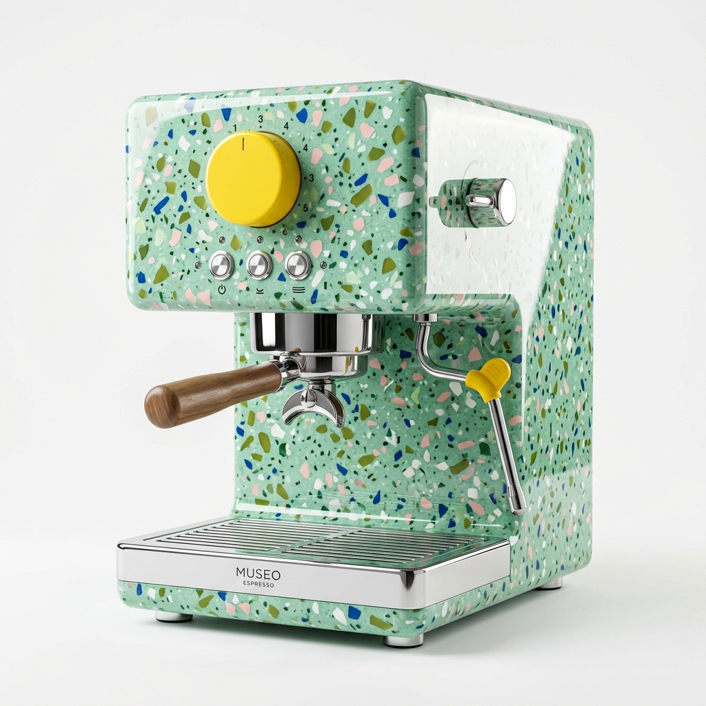 CONFETTO Pistachio variant in studio photography